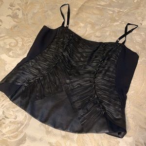 ELIE TAHARI LAMB LEATHER DETAIL BUSTIER - GORGEOUS!!!! LIKE NEW - SZ MEDIUM